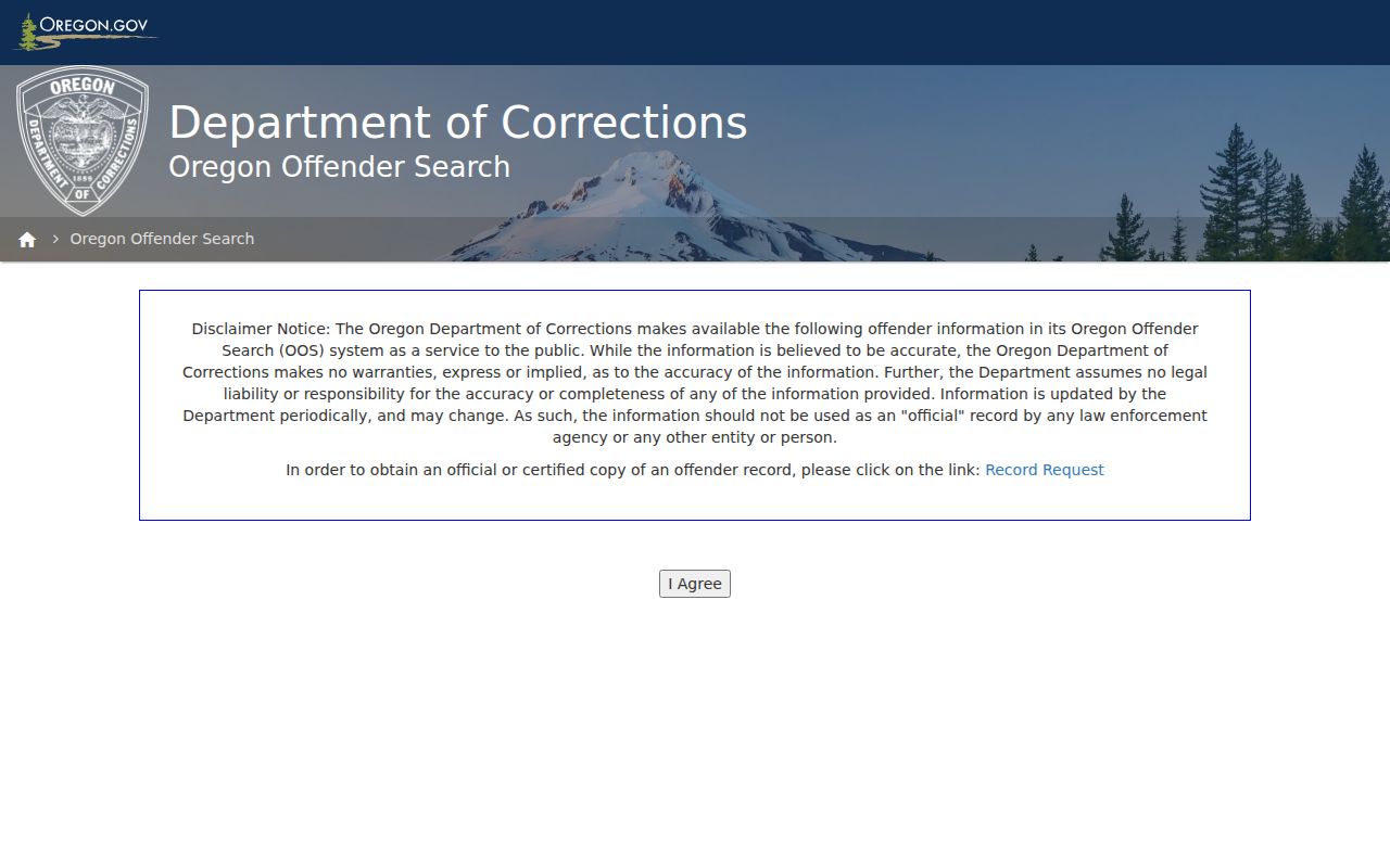 West Linn residents directory Oregon Department of Corrections inmate search page